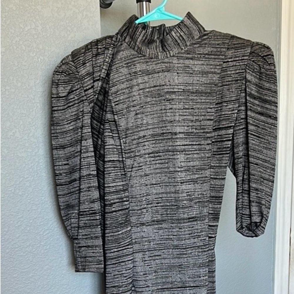 Elegant Gray Women's Dress